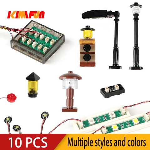 KIMIFUN RGB светодиодные строительные блоки - 10 шт. — внешний вид товара