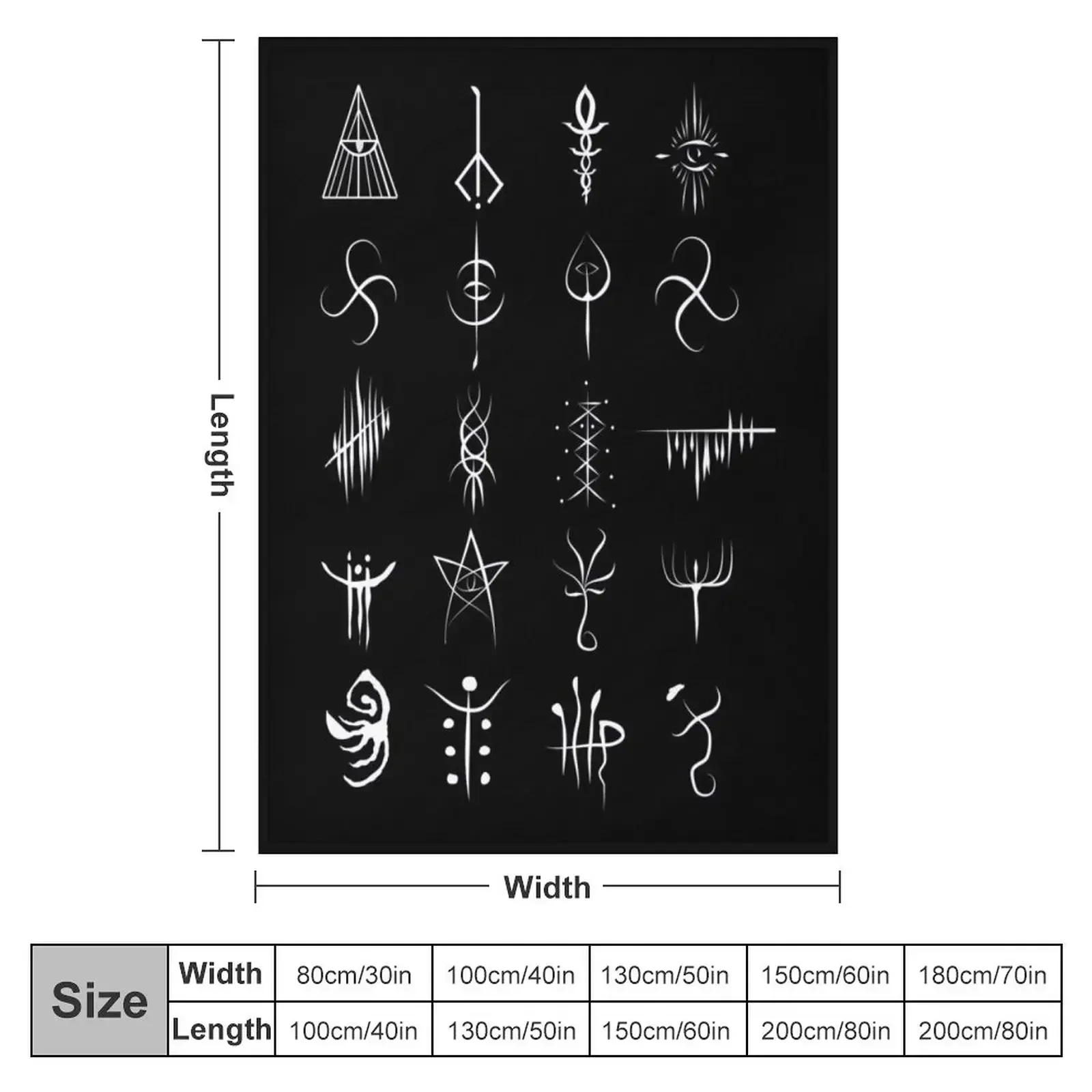 Одеяло Bloodborne Caryll Runes диван-кровать модные диваны большой диван пледы