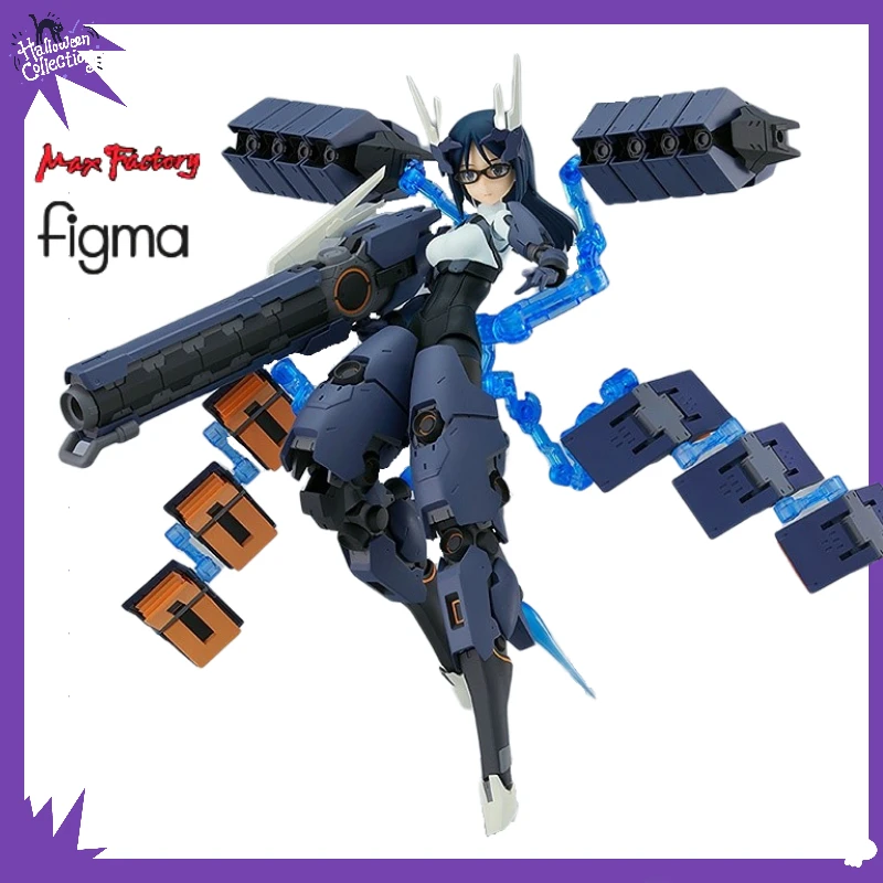 

in stock Original Max Factory Figma 562 Aircraft War Girl Alice Wenjia Moving Doll Toys Around The Gift Collection Model