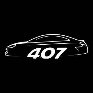 

2 Шт., Лазерный Проектор Peugeot 407, Светодиодный Дверной Светильник Для Автомобиля, Дизайн Логотипа