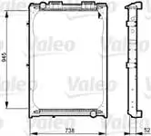 

Radiator F2000 for 730323