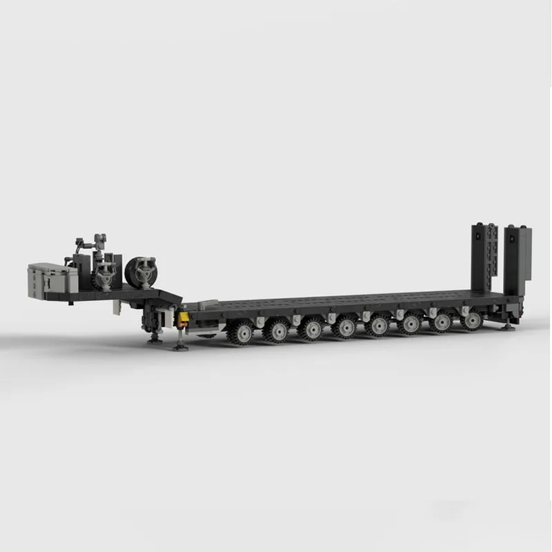 Кукла пантера на заказ Тяжелый транспортер MOC строительные блоки для трейлера