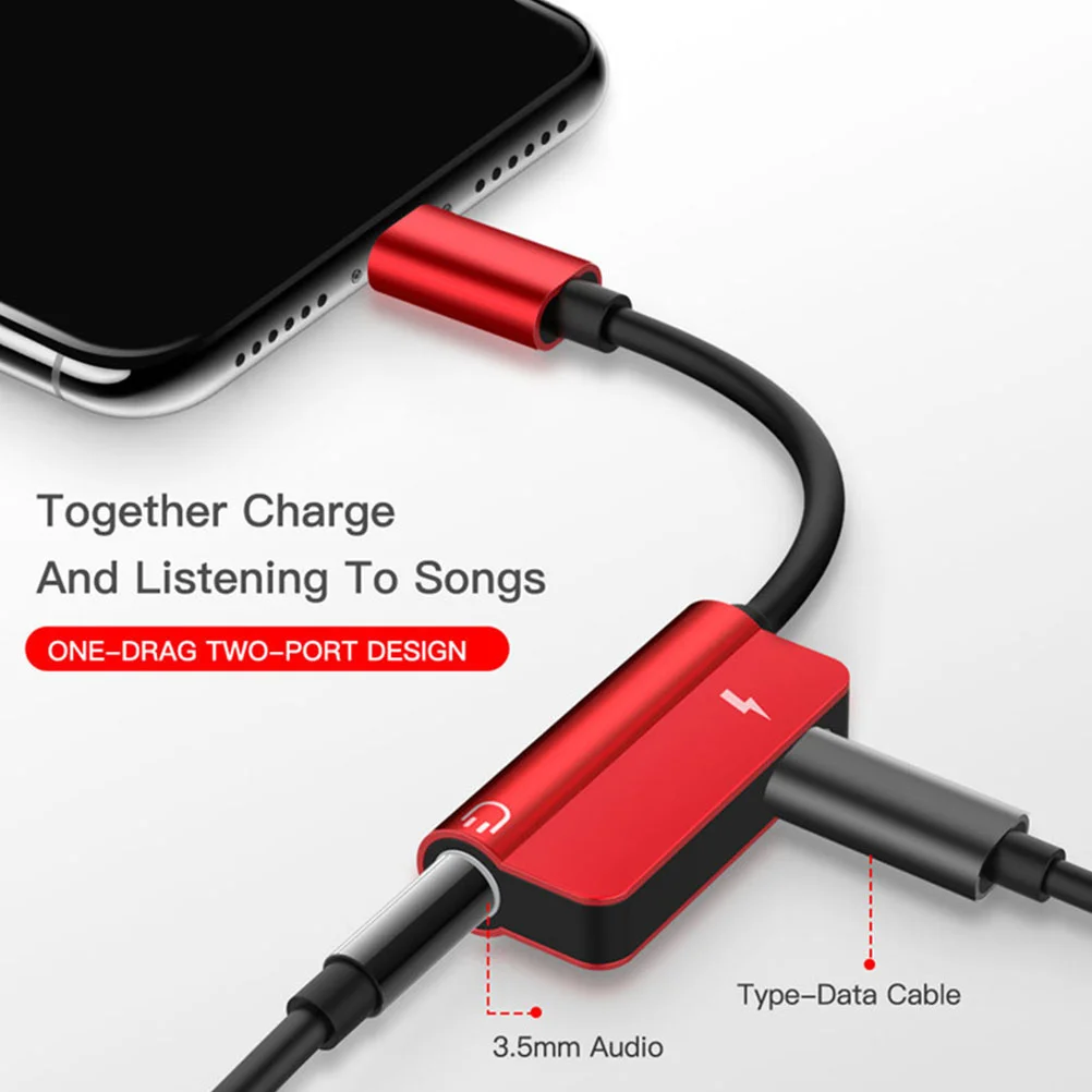 Аудиокабель-адаптер Type-C Внешние наушники из сплава Телефоны Наушники Практичные