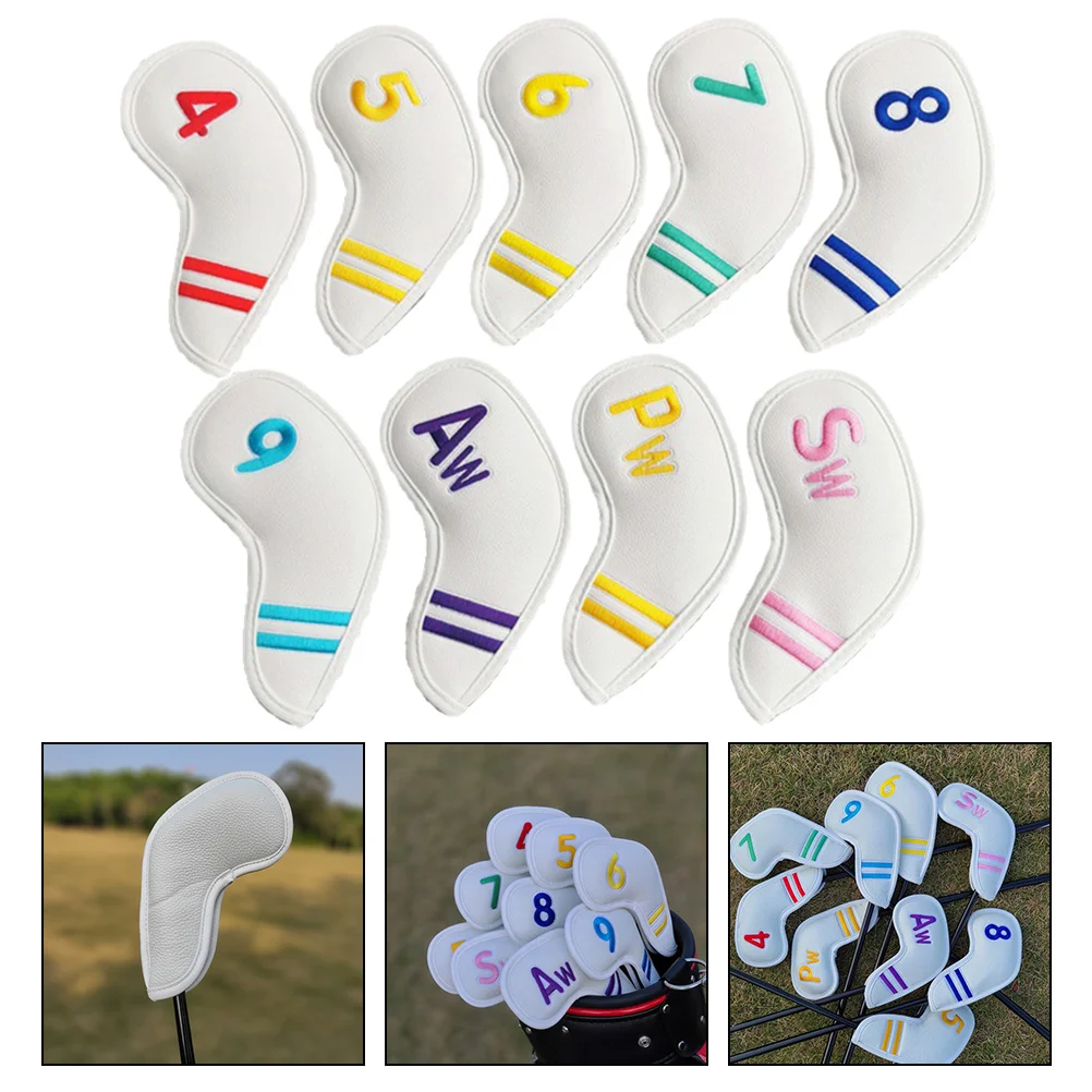 

9Pcs Golfs Club Protector Golfs Head Covers Golfs Club Head Cover Golfs Supplies