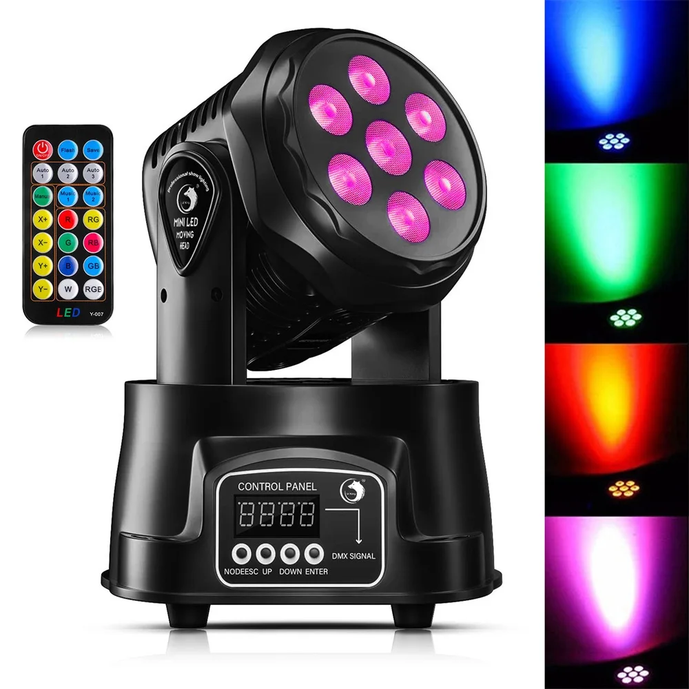 

7 LEDs 105W RGBW Stage Lights Moving Head DJ Shows
