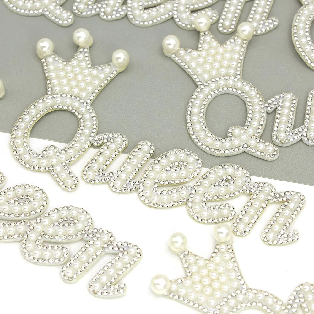 1 шт. нашивки с искусственным жемчугом для одежды | Дом и сад