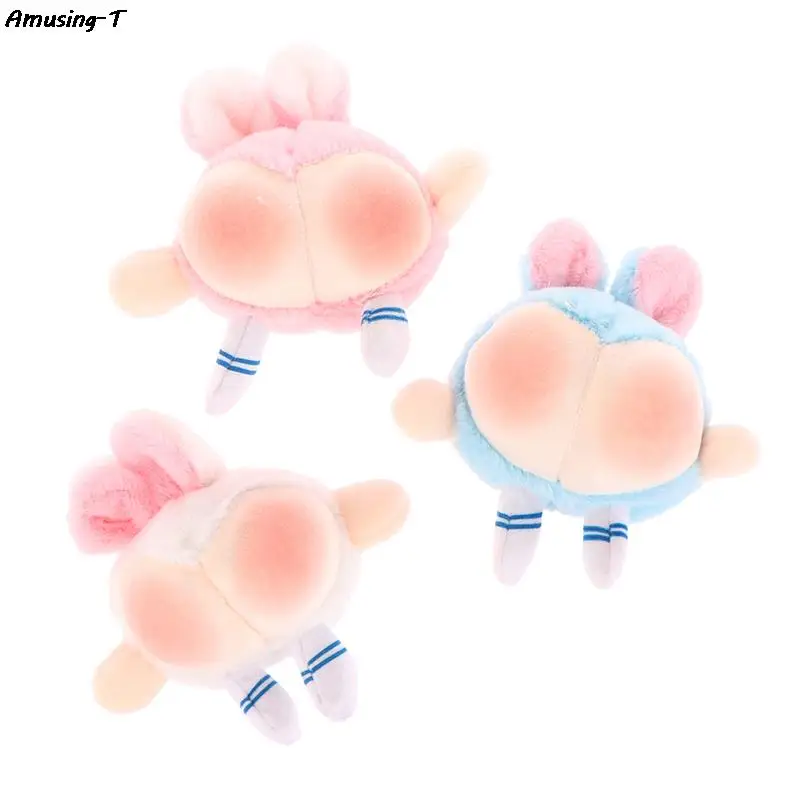

1 шт. Симпатичная плюшевая игрушка в виде персиковой ягодицы, кролик, подвеска в виде ягодиц, мягкая набивная кукла, брелок для сумки, украшение, подарок для детей