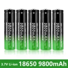 Литий-ионный аккумулятор 18650 3,7 в 9900 мАч светодиодный светодиодного фонарика, электромобиля, электрического велосипеда, внешнего аккумулятора, медицинского оборудования, ноутбука