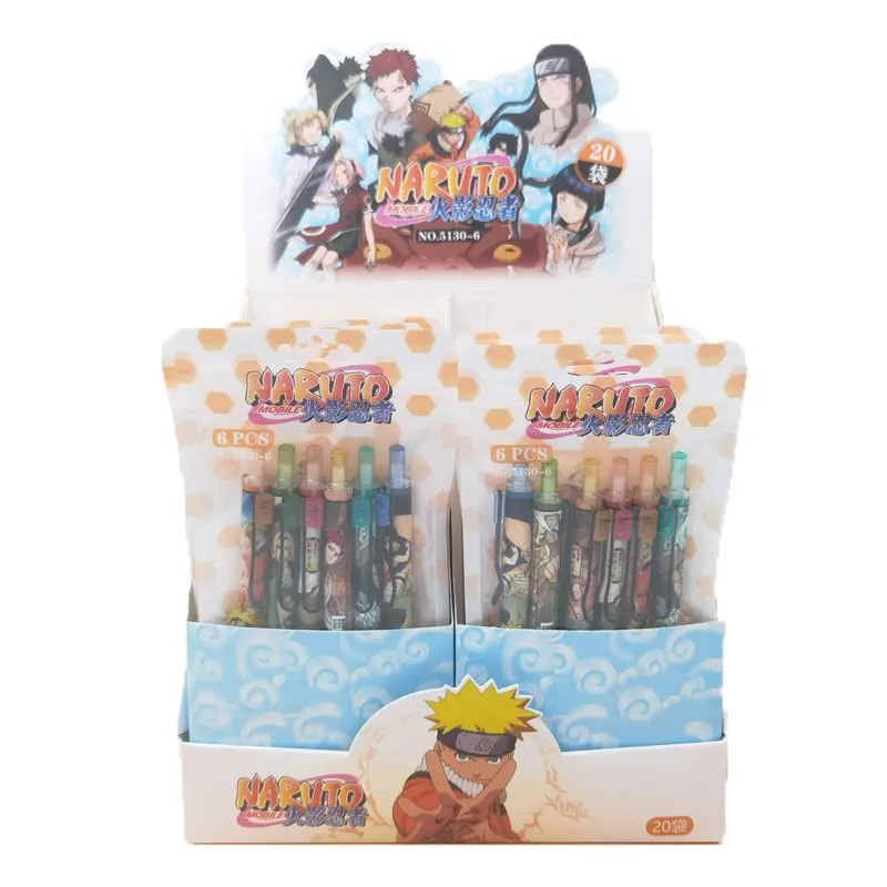 

Naruto Uzumaki Naruto press gel pen Japanese cartoon 0.5black signature pen kawaii student stationery wholesale anime peripheral
