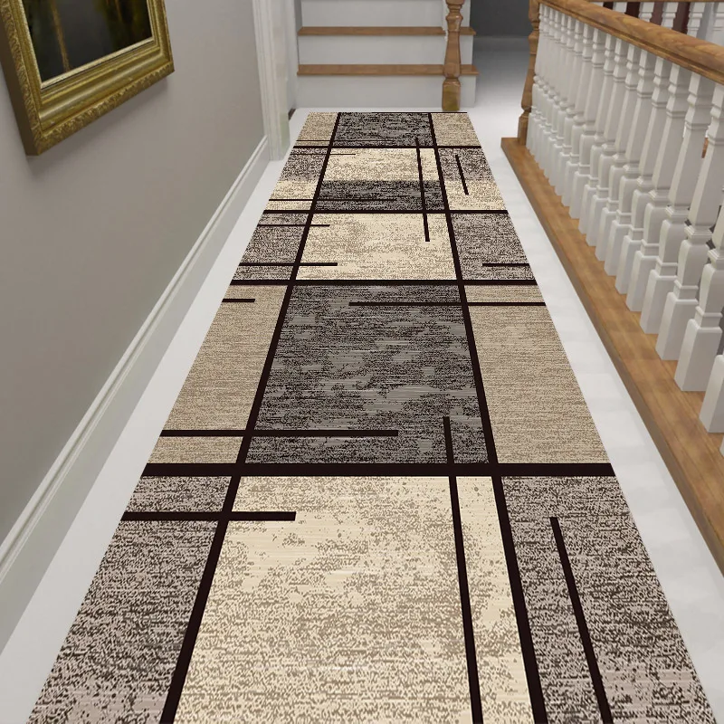 

Corridor Carpet Long Hallway Area Rug Geometric Living Room Carpet Kitchen Aisle Mat Room Decoration Floor Mats Tapis Alfombra
