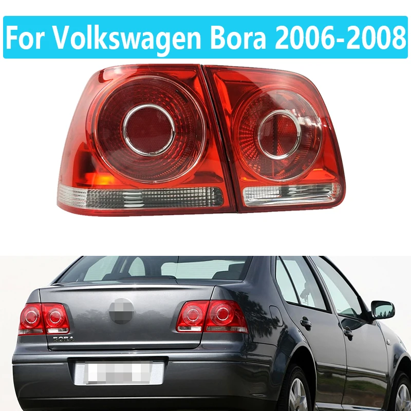 Задний фонарь для Volkswagen Bora 2006-2008 задний свет плоский стоп светильник сигнал
