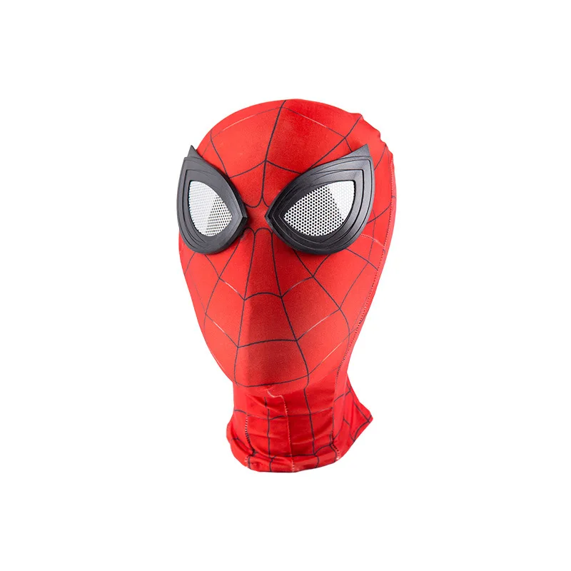 Adult Spiderman Mask Peter Parker Miles Morales Raimi Superhero Cosplay Costume Masks Lens Prop Face Mask Halloween images - 6