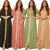 abayas for women dubai 2022 luxury arabic evening party dress muslim products clothes long robe turkey gilding moroccan caftan