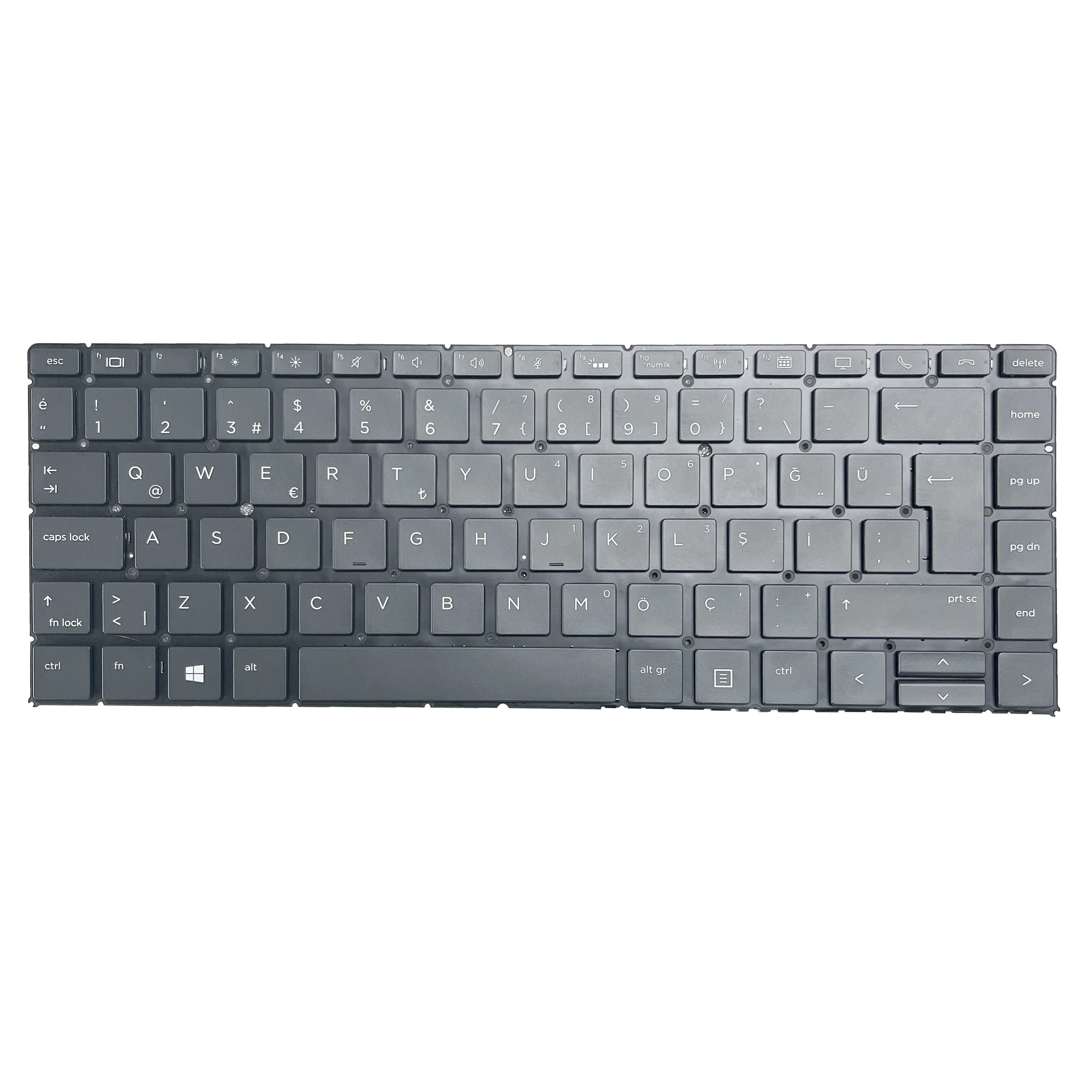 Фото Клавиатура с подсветкой для ноутбуков HP Elitebook G4 X360 1040 G5 G6, аксессуары для ноутбуков, раскладка для Турции и Испании №2