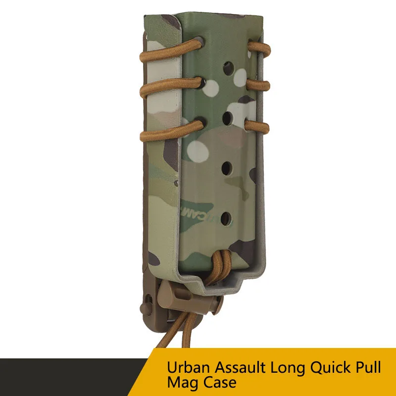 

Urban Assault Extended Camo Multifunctional Magazine Sleeve Adapt MOLLE System Tactical Equipment Replaceable Back Clip