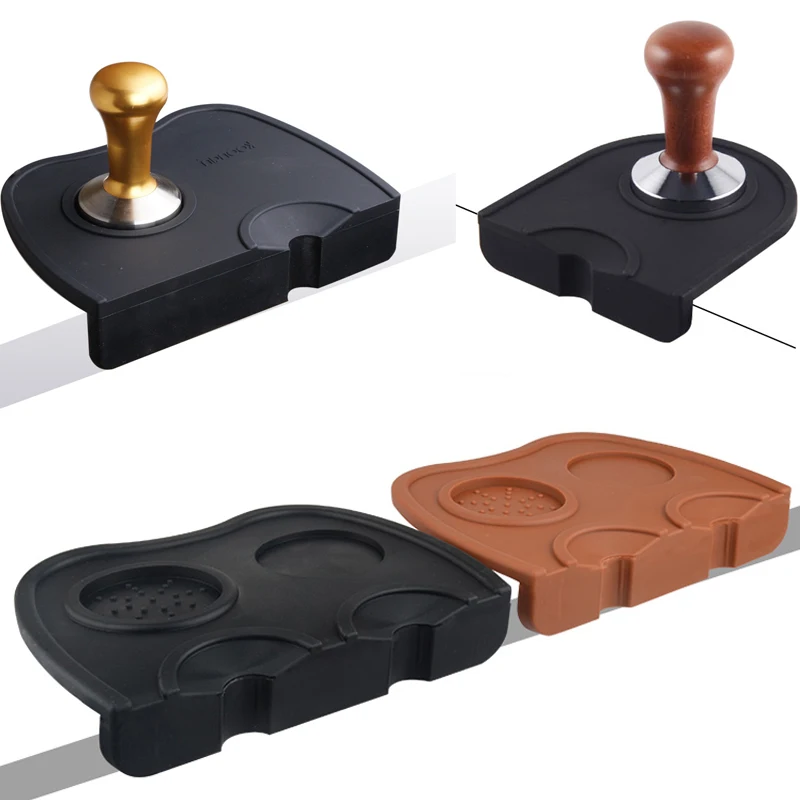 

Коврик для темпера для кофе эспрессо, резиновый угловой мат для темпера, 3 вида