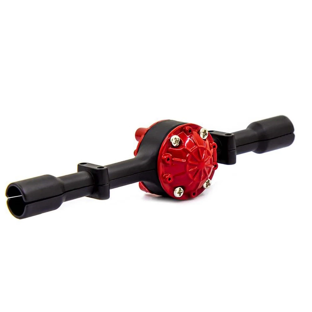 

Металлическая Задняя мостовая ось чехол для WPL D12 C14 C24 C24-1 C34 B14 B24 B16 B36 обновленные детали для радиоуправляемых автомобилей, черный