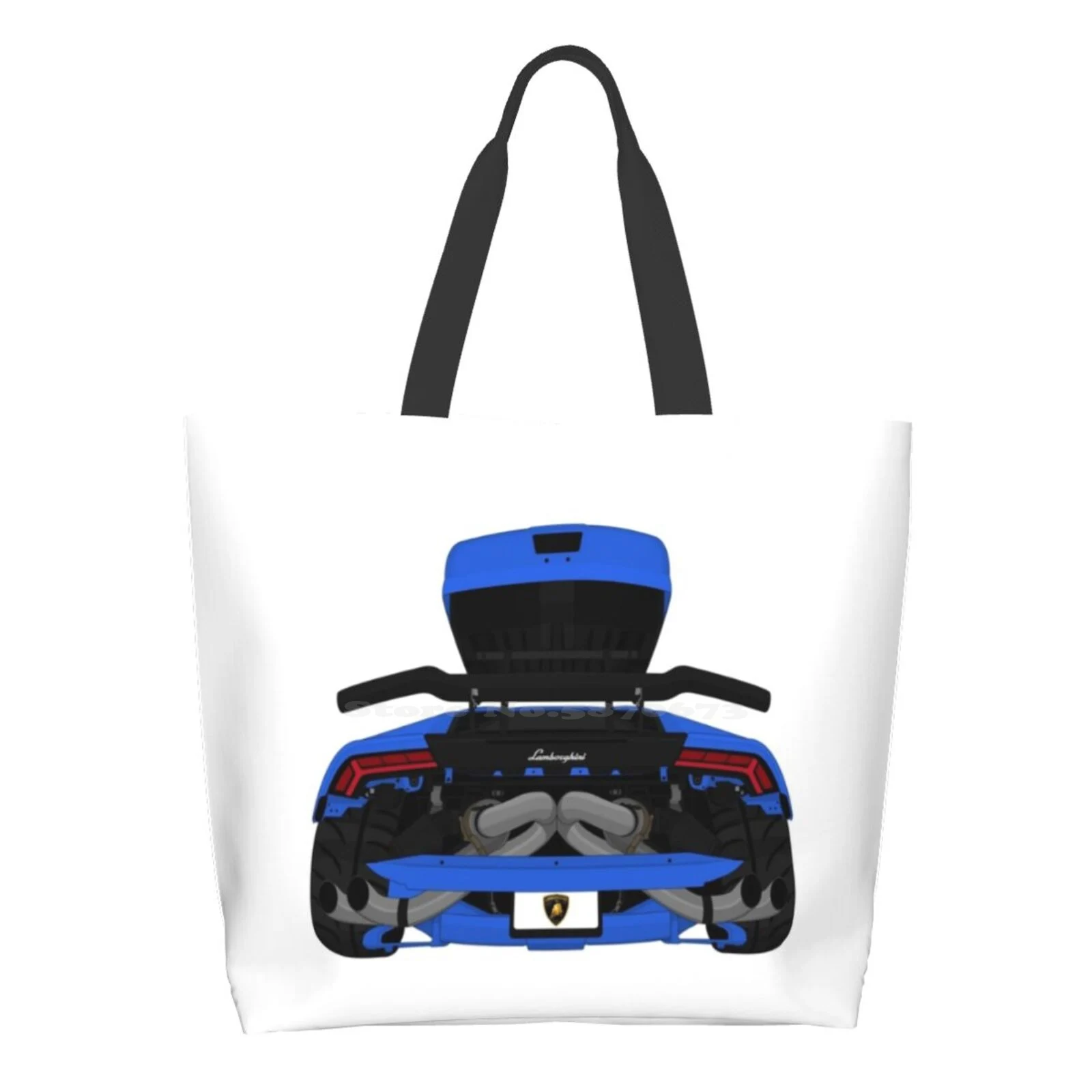 

Темно-синие дизайнерские сумки Huracan, шоппер, хуракан, хуракан, автомобиль, хуракан