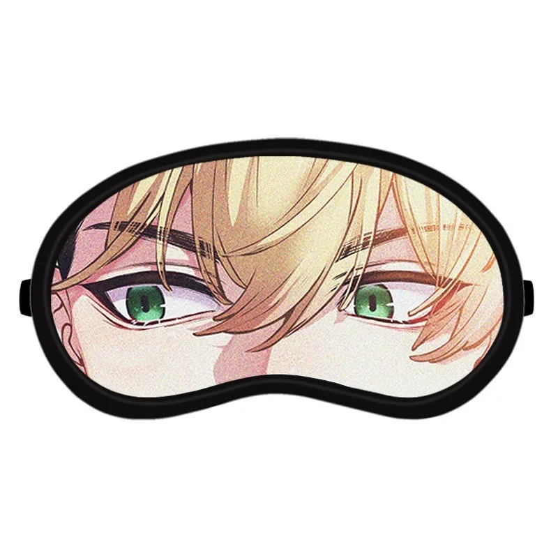 Маска для глаз в студенческом общежитии с эффектом потертости