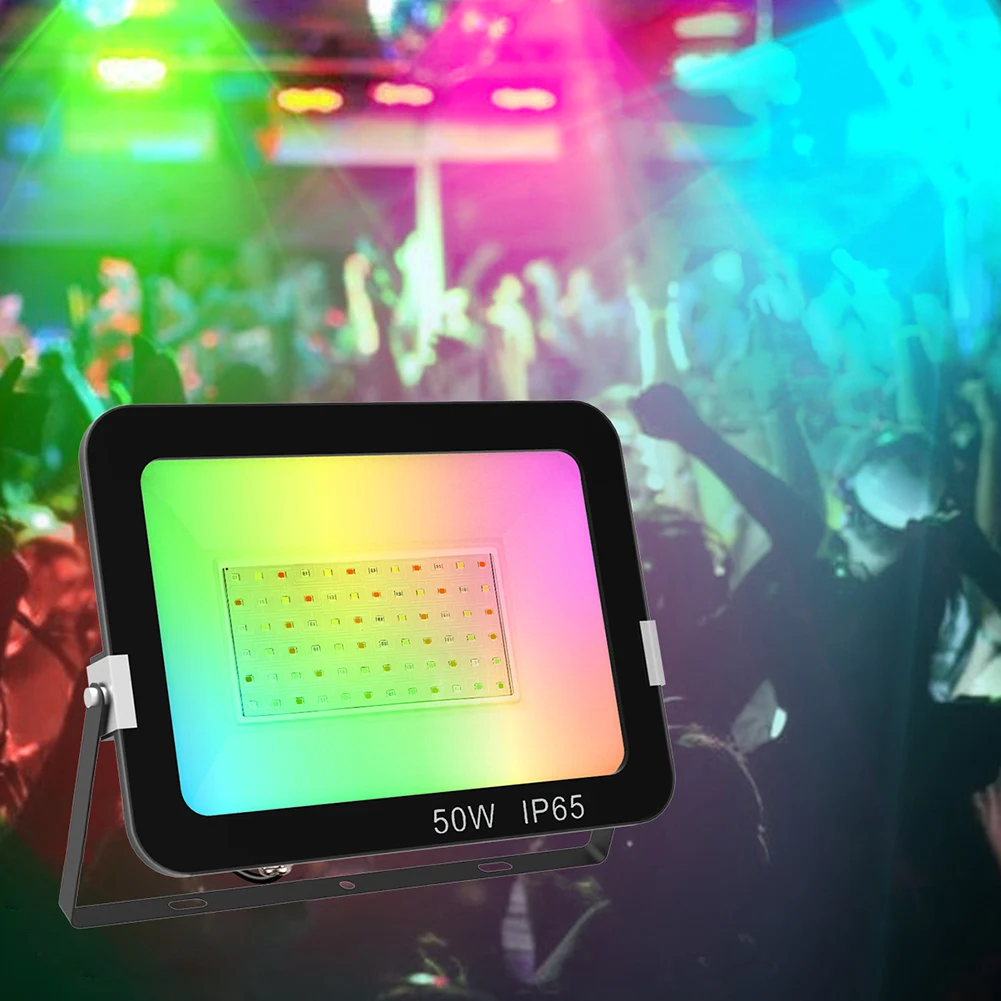 

IP65 Waterproof Panel Outdoor Garden Street Lamp Floodlight with Remote Control Household Office Lighting Accessaries Supplies