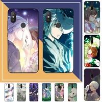 yinuoda hotarubi no mori e anime phone case for redmi note 8 7 9 4 6 pro max t x 5a 3 10 lite pro