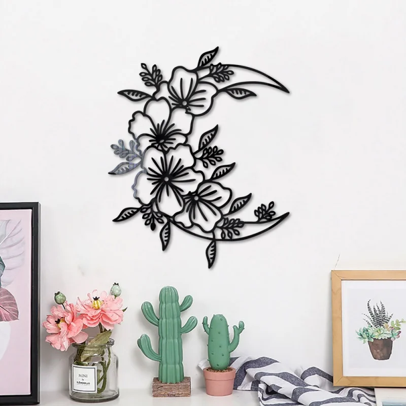 

[Wall Ornament] Jm1086 Cross-Border 3D 3D Flowers 2mm Acrylic Mirror Stickers Home Decoration Self-Adhesive Mirror Wall Stickers