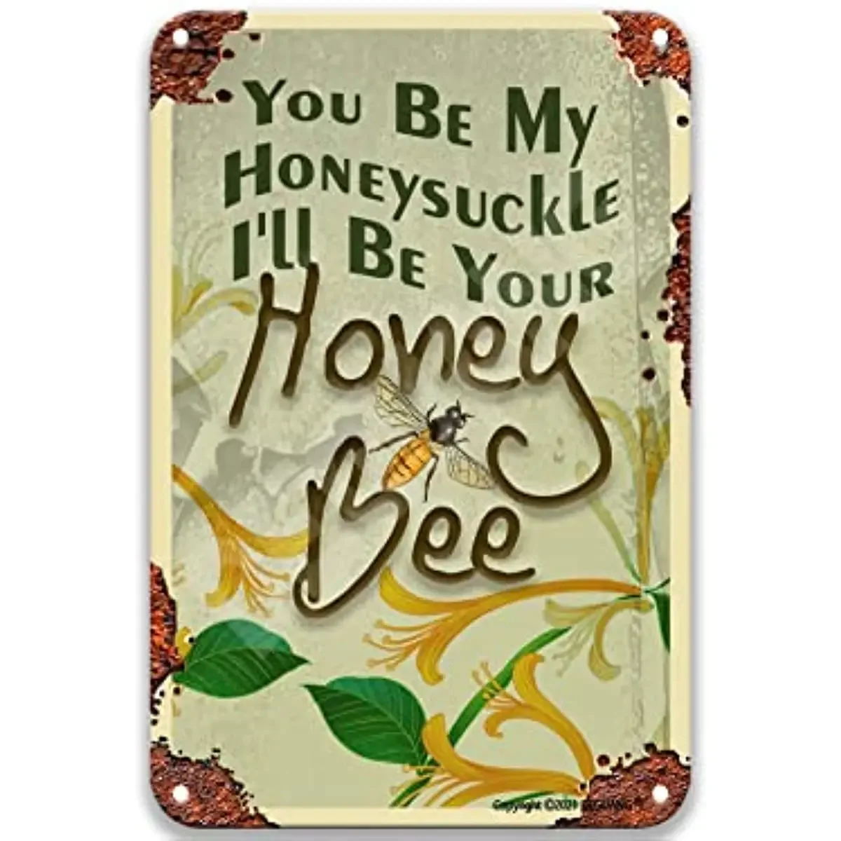 

You Be My Honeysuckle I'll Be Your Honey Bee Vintage Custom Signs Farmhouse Coffee Sign Farmhouse Decor For The Kitchen Mens