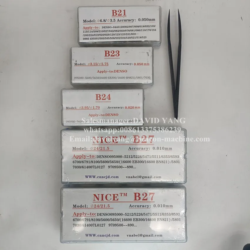 400 шт. Запасные части для ремонта форсунок Common Rail: шайбы для регулировки, прокладки и промывочные подложки.