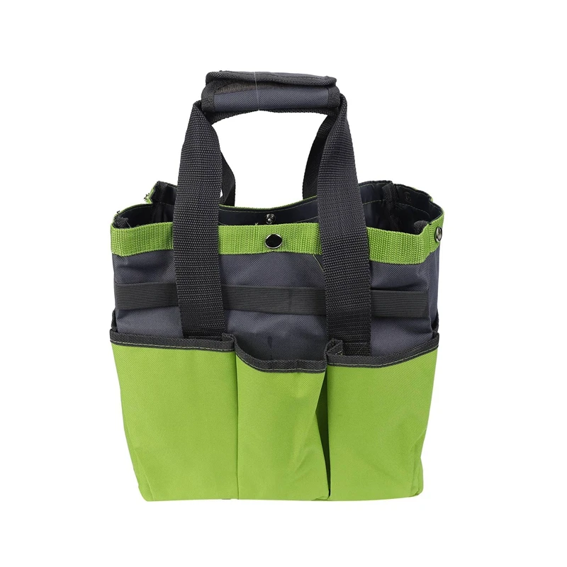 

Боковая Сумка-тоут с несколькими карманами, садовый органайзер для инструментов с ручками, сумка для хранения, портативный поясной Органай...