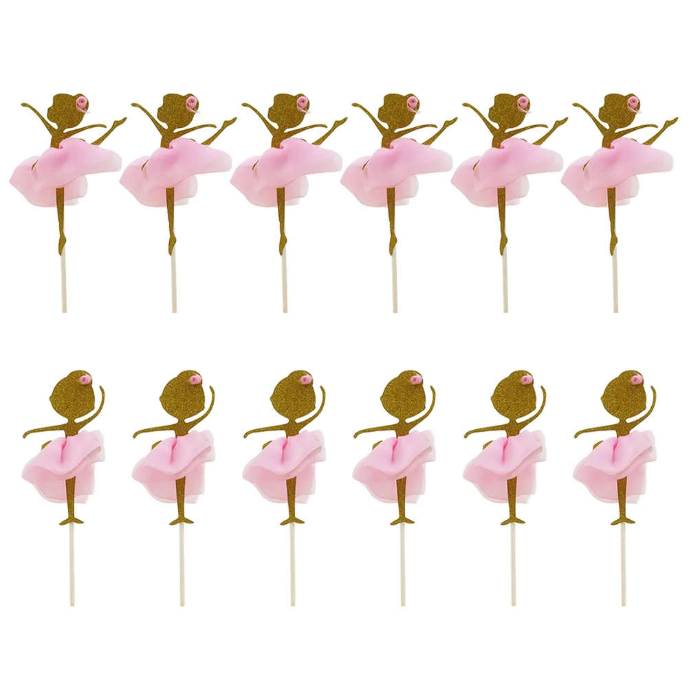 

Picks Dancing Girl Ballet Personalised Wedding Dessert Party Supplies