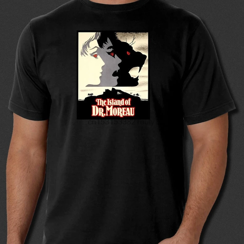 

The Island Of Dr. Moreau 1977 Movie Cult Classic Black T shirt S 6xl