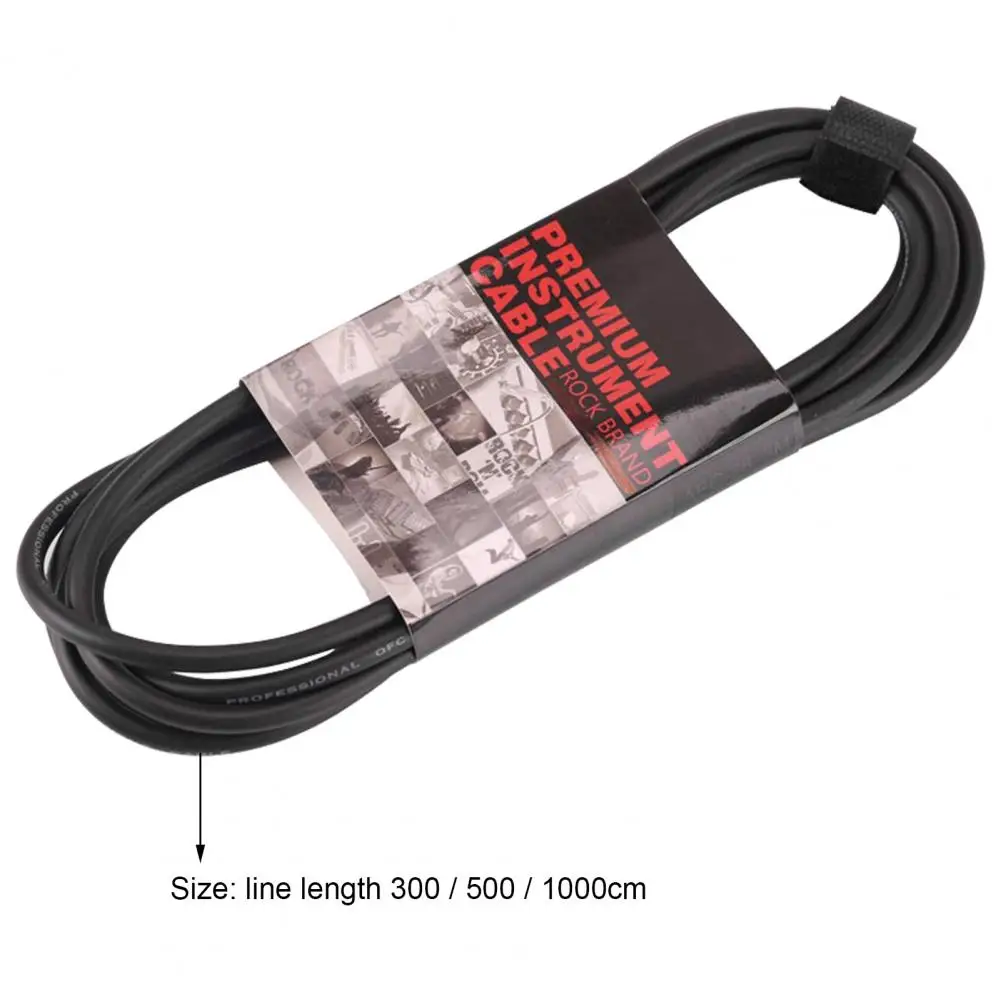 Кабель для электрогитары кабель инструментов двойной экранирующий прямой