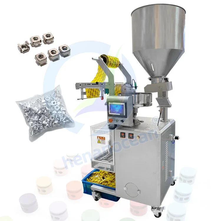 OCEAN Maquina Empaquetadora De Tornillos Автоматическая полиэтиленовая электронная коммерция 3-х