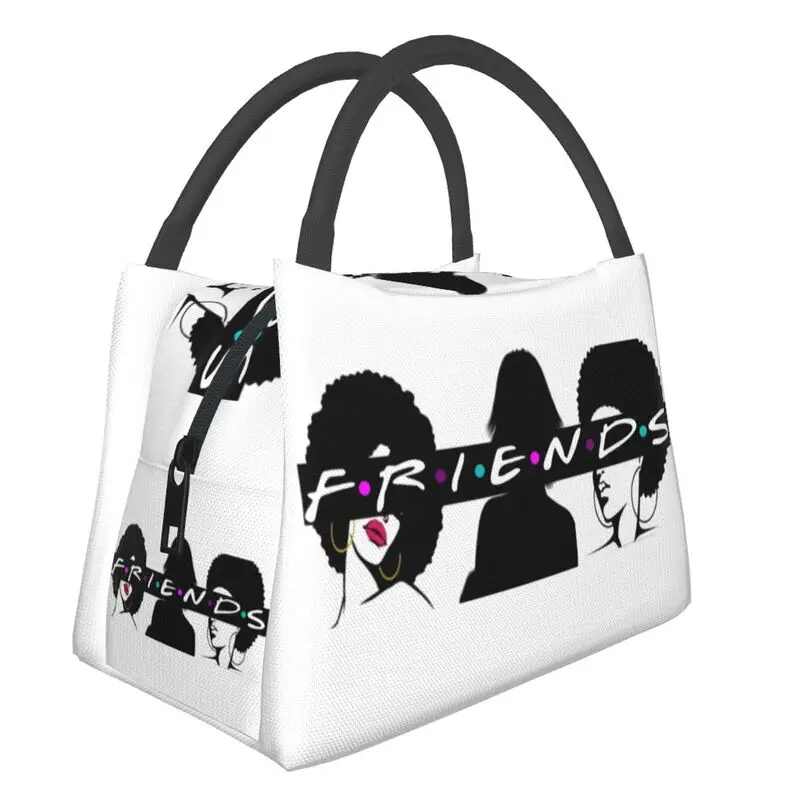 

Friends Insulated Lunch Tote Bag for Women Portable Thermal Cooler Bento Box Work Travel