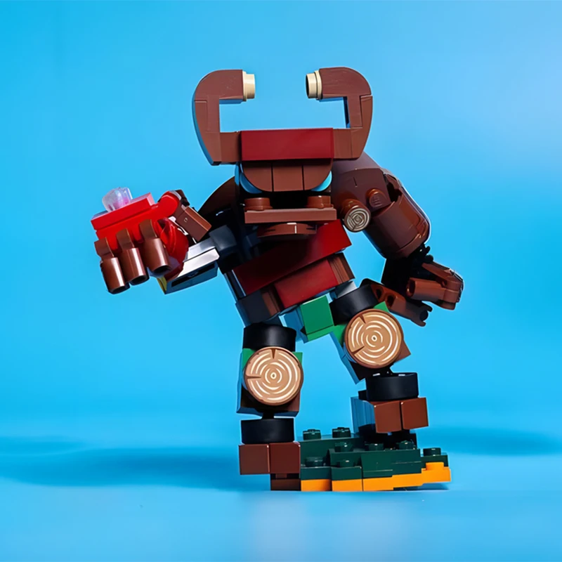 316 деталей MOC Skylanders: Модель-конструктор «Древесный Рекс» для игр и демонстраций, научно-фантастическая пиратская крепость, игрушка-подарок (art.: 3920dc1041124) - 3920dc1041124