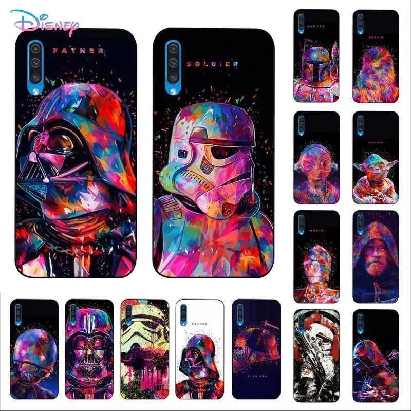 

Star Wars Watercolor Phone Case for Samsung A51 01 50 71 21S 70 31 40 30 10 20 S E 11 91 A7 A8 2018