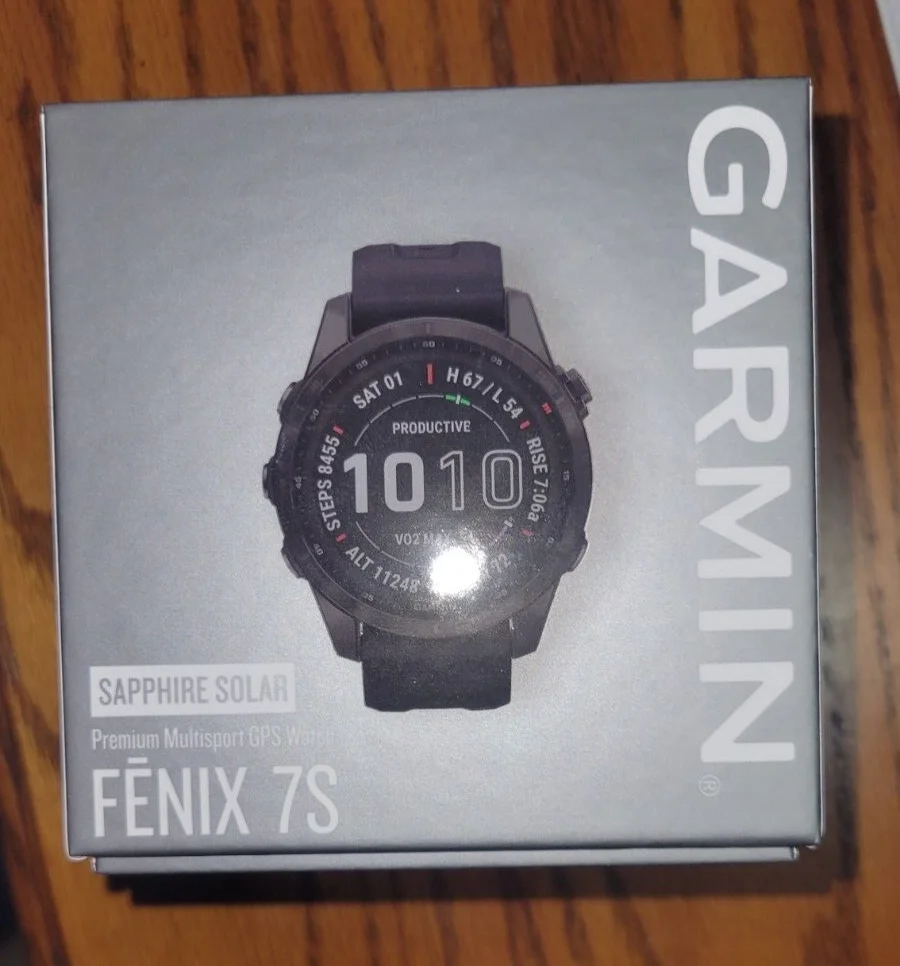 

Умные часы с GPS, Garmin Fenix 7x Sap ph ire S o lar Edition