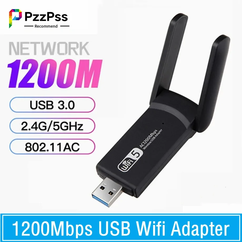 Беспроводной USB Wi-Fi адаптер 802.11AC RTL8812BU