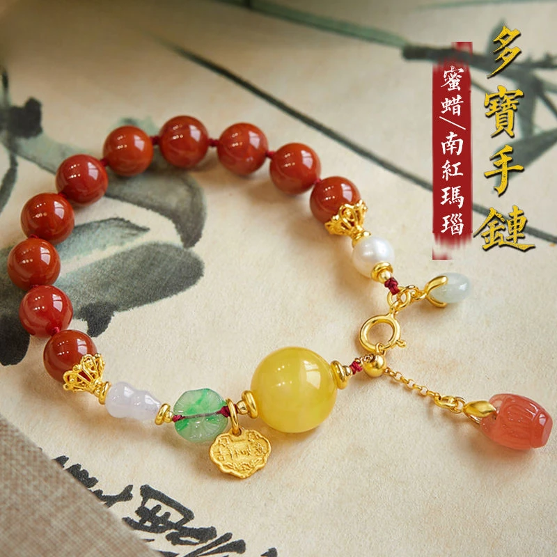 Оригинальные многофункциональные зеркальные бусины из пчелиного воска с