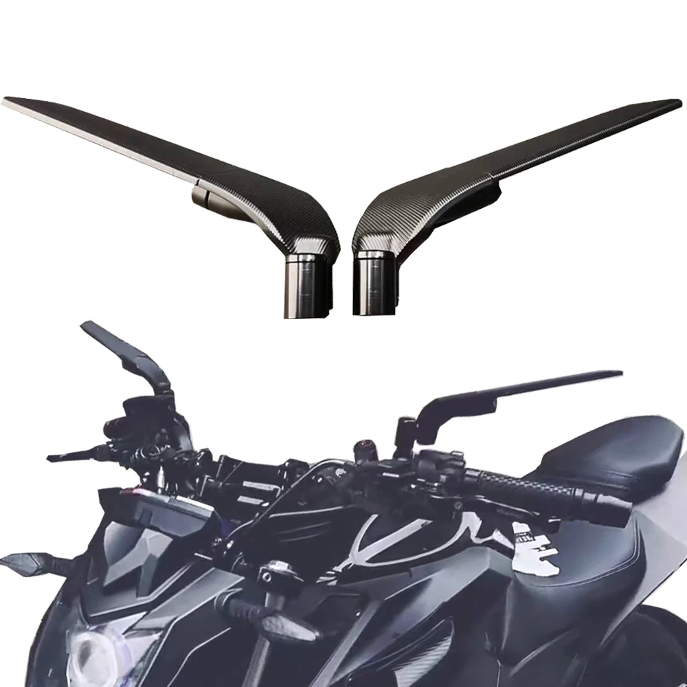 

New Cool Modified Universal Rotating Fixed Wind Wing Rearview Mirror Moto Guzzi V9 V7 V100 Griso 8V Stelvio 1200 8v 4V