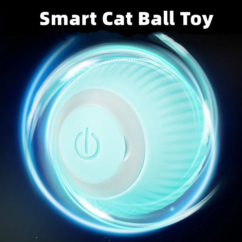 

Умные игрушки для кошек, автоматический вращающийся шар, интерактивные игрушки для кошек, тренировочные самодвижущиеся игрушки для котят д...