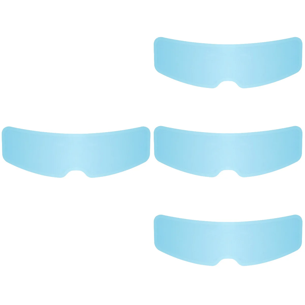 4-шт шлемы прозрачная маска для лица непромокаемая пленка противотуманный