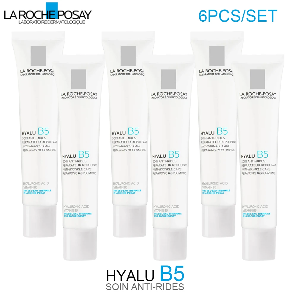 

6pcs La Roche Posay Hyalu B5 40ml Effaclar Bosin Face Sunscreen Against UV Rays Or K+ Cream Daily Moisturizer Oil Acne Treatment