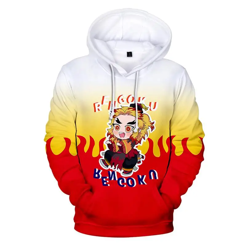 

Demon Slayer Hoodies 3D Men Sweatshirt Men Women Streetwear Harajuku Hoodie Fashion Long Sleeve Pullover Sweatshirt