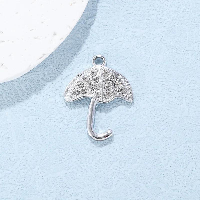 Мини-зонт от дождя встроенный бриллиантовый кулон аксессуары из сплава товары