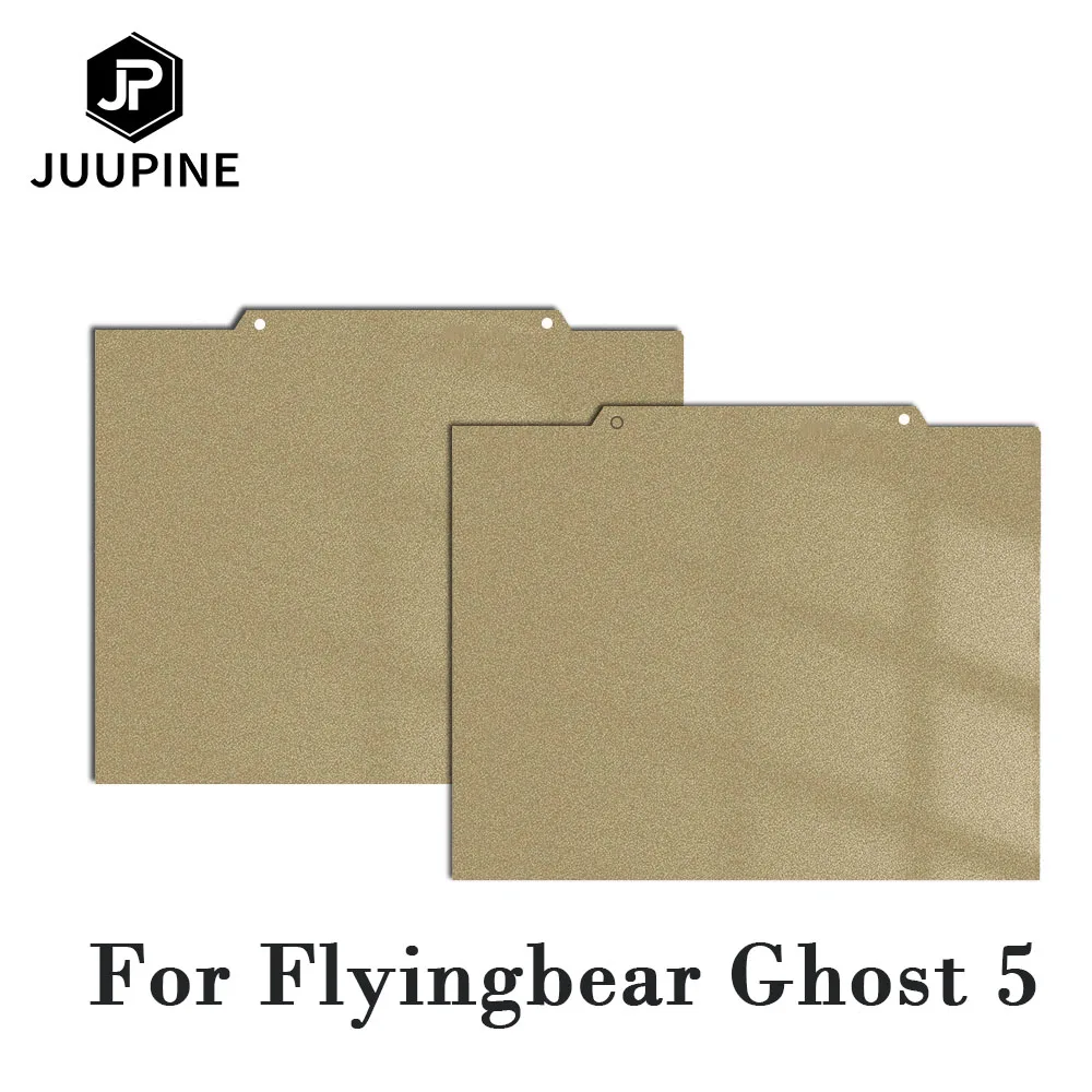 Двухсторонняя плита для Flyingbear Ghost 5, сборная плита PEI с/без магнитного основания, лист PEI из углеродного волокна, детали для 3D-принтера