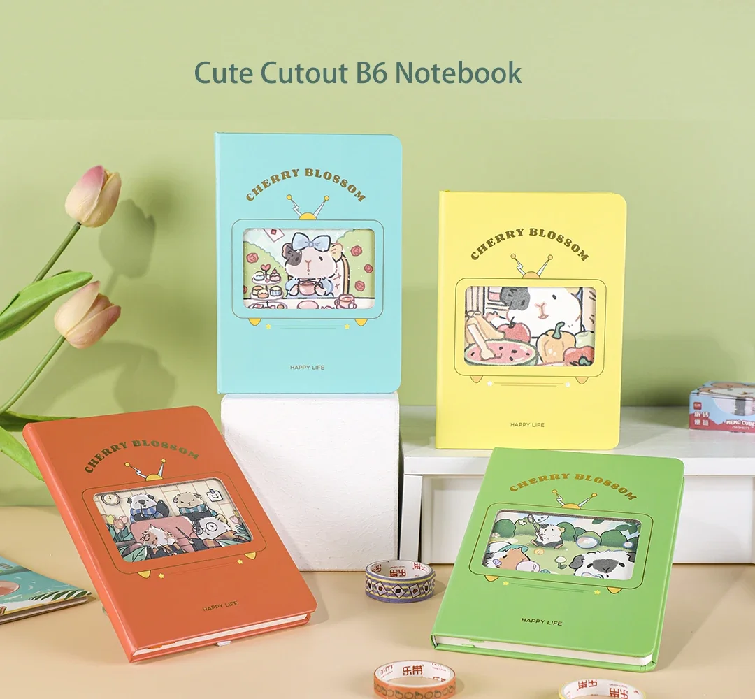 Мягкий Блокнот B6 — Креативный Утолщенный 80 Листов Офисные Принадлежности Для