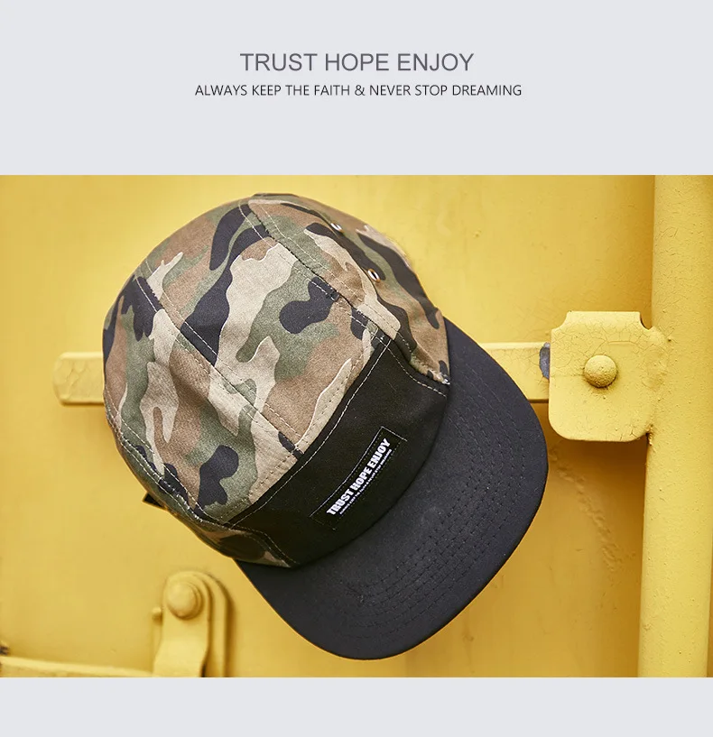 Кепка-Снэпбэк в стиле милитари для мужчин и женщин армейская Кепка с 5 панелями