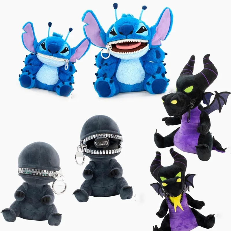 

Disney Stitch Evil Dragon Plush Toys Stuffed Pterodacty Dragons Plushies Dolls Birthday Christmas Gift For Kids Boy Friends
