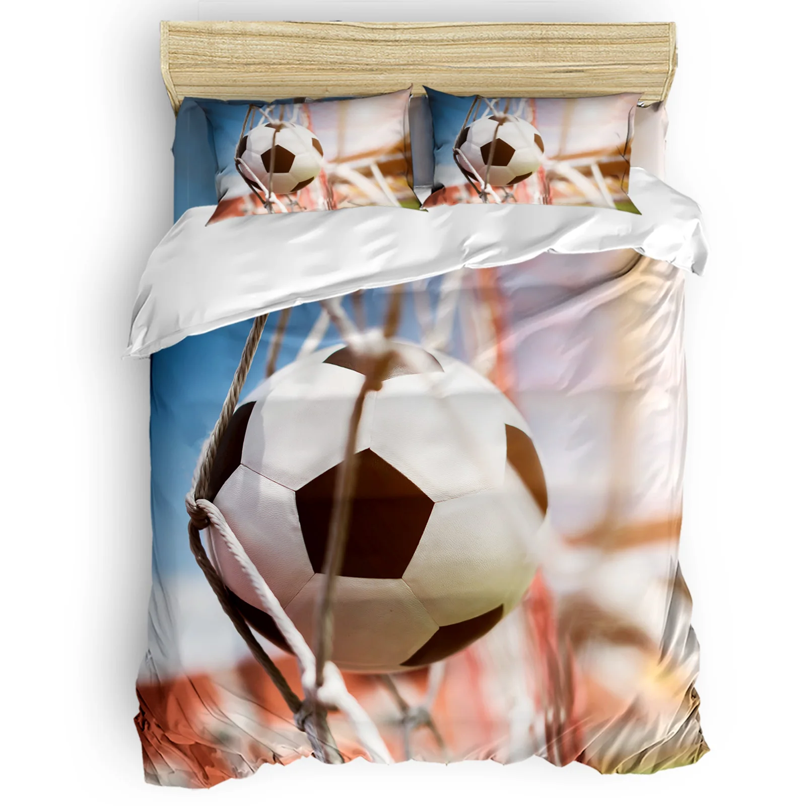 

Football Sport Athletics Comfortable Household Goods Bedroom Bed Luxury Duvet Cover 2/3/4 Pieces
